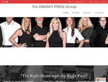 Tablet Screenshot of dwightprice.com